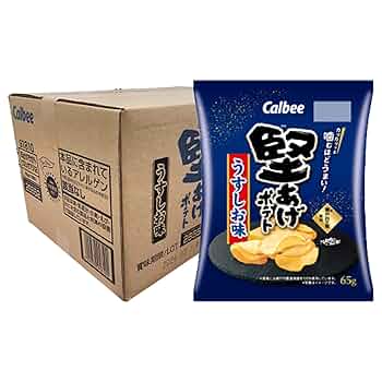 ポテトです。 Amazon.co.jp: 堅あげポテト うすしお 65g × 12袋 セット【商標
